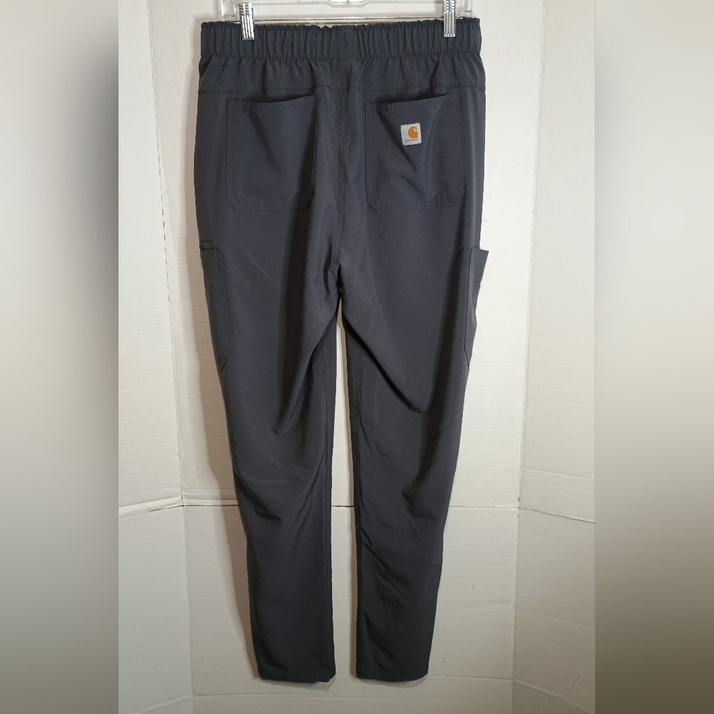 Carhartt Gray Scrub Set with Pockets Size Medium - Picture 5 of 6